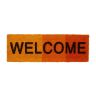 Придверный коврик "Welcome" 75х25 см., цвета желтый/оранжевый/красный