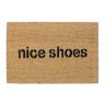 Uksematt "Nice Shoes" 60x40 cm.
