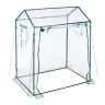 Прозрачная теплица 152x132x92 см., темно-зеленого/коричневого цвета