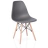 Skandinaavia stiilis toolide komplekt CF-1, 4 tk, hall