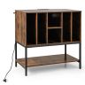 Kapp 80x45x79.5cm., pruun/must