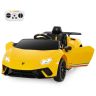 Laste elektriauto 118,5x63x48cm, kollane/must
