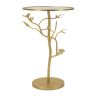 Round coffee table Birds Glass