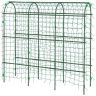 Lillekaar Outsunny 43x182x183cm., roheline