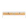 Monitori alus 47x18x11cm., valge/heledat pruuni värvi