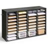 Kontoridokumentide korraldaja VEVOR ZH650, 36 lahtrit, Must, 95,7 × 60 × 30 cm