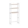 Vannitoa riiul 26x63x170cm., valge/helepruun