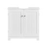 Valamu alune kapp 60x30x60cm., valge/hõbedane värv