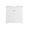 Valamu alune kapp 60x30x60cm., valge/hõbedane värv
