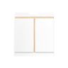 Valamu alune kapp 60x30x60cm., valge/heledapruun