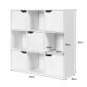 Seisev riiul 90x29x90cm, valge värv