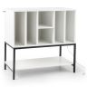 Kapp 80x45x79,5cm, valge/must