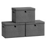 SONGMICS storage boxes, 3 pcs, 43 × 30 × 30 cm