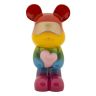 Decorative figurine Rainbow teddy bear, standing, 22.5 × 42.5 × 17.5 cm