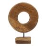 Decorative sculpture DORAT, round, 20 × 28 × 10 cm