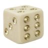 Decorative dice QUARZY, 12 × 12 × 12 cm