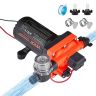 Membraanpump VEVOR LSDP1-050-070-42, 12 V, 4 kambrit, 31 × 15 × 13 cm