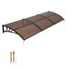Uksevarikatus VEVOR CZPC40X120B-C, Pruun, 965 × 2975 × 275 mm