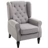 Tugitool Homcom 74x86x102cm., hall/must