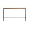 Konsoollaud 120x20x65cm., must/pruun värv