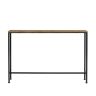 Konsoollaud 120x20x80cm., must/pruun värv