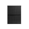 Тумба для обуви 61x26x81см., черного цвета
