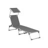 Садовый шезлонг с солнцезащитным тентом GCB19GYV1