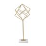 Geometric decorative sculpture, 16 × 41.5 × 18 cm