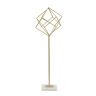 Geometric decorative sculpture, 16 × 52.5 × 18 cm