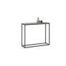 Betoonist disainiga konsoollaud Console 100x80x30cm, tumehall