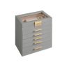 Шкатулка для украшений 16,3x25,1x29 см., разные цвета