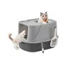 Feandrea cat litter box, XXL, 57 × 43.6 × 38.2 cm