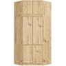 Nurgariidekapp S100, 6 ust, Pruun, 100 × 235 × 50 cm