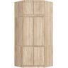Nurgakapp AkordV2 S100, 6 ust, Pruun, 100 × 235 × 50 cm