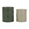 Coffee table set Nuremberg, 2 pcs, Ø 39.5 × 48 cm and Ø 35.5 × 40 cm