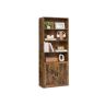 VASAGLE Custos bookshelf, 6-tier, with doors, 60 × 175 × 24 cm