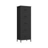 SONGMICS chest of drawers, 4 fabric drawers, 39.6 × 116.7 × 30 cm
