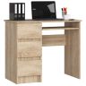 Arvutilaud A-6 CLP, vasakpoolne, 3 sahtlit, pruun, 90 × 77 × 50 cm
