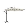 SONGMICS Cantilever Parasol, Sand, Ø 350 × 250 cm