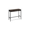 Laud laadimisjaama ja sahtliga 40x120x104,6cm, tumepruun/must