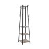 Outerwear rack, grey/black