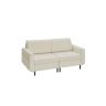 Diivan 79x166x85.6cm., kreemikas/must