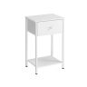 Coffee table 28x38x61cm., white