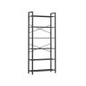 Riiul 30x80x186cm., must