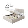 VASAGLE bed frame, with headboard and storage space under the bed, 163.4 × 110 × 209.3 cm