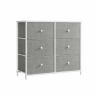 Kummut 30x80x71cm., hall/valge