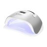 Küünelamp Glow F2, 57 LED-dioodi, Hõbedane, 22,5 × 11 × 20 cm