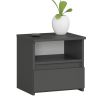 Öökapp AKORD Furniture Factory CL1, 1 sahtel, Hall, 40 × 40 × 35 cm
