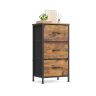 SONGMICS bedside table, 4 drawers, 39.6 × 73.7 × 30 cm