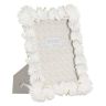 Photo frame Palm Leaf, White, 22.7 × 28 × 1.5 cm